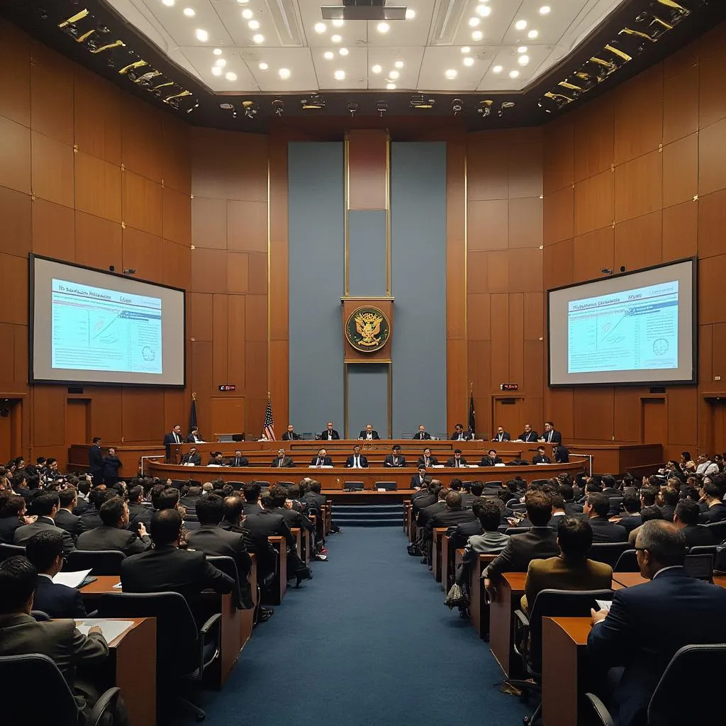 Presentación en el Congreso de Colombia