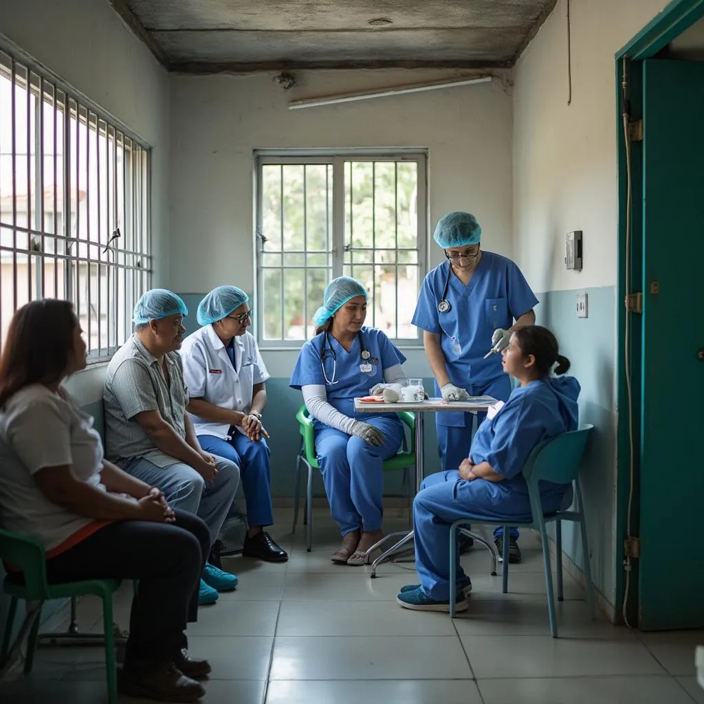 Centro de salud preventiva en comunidad vulnerable