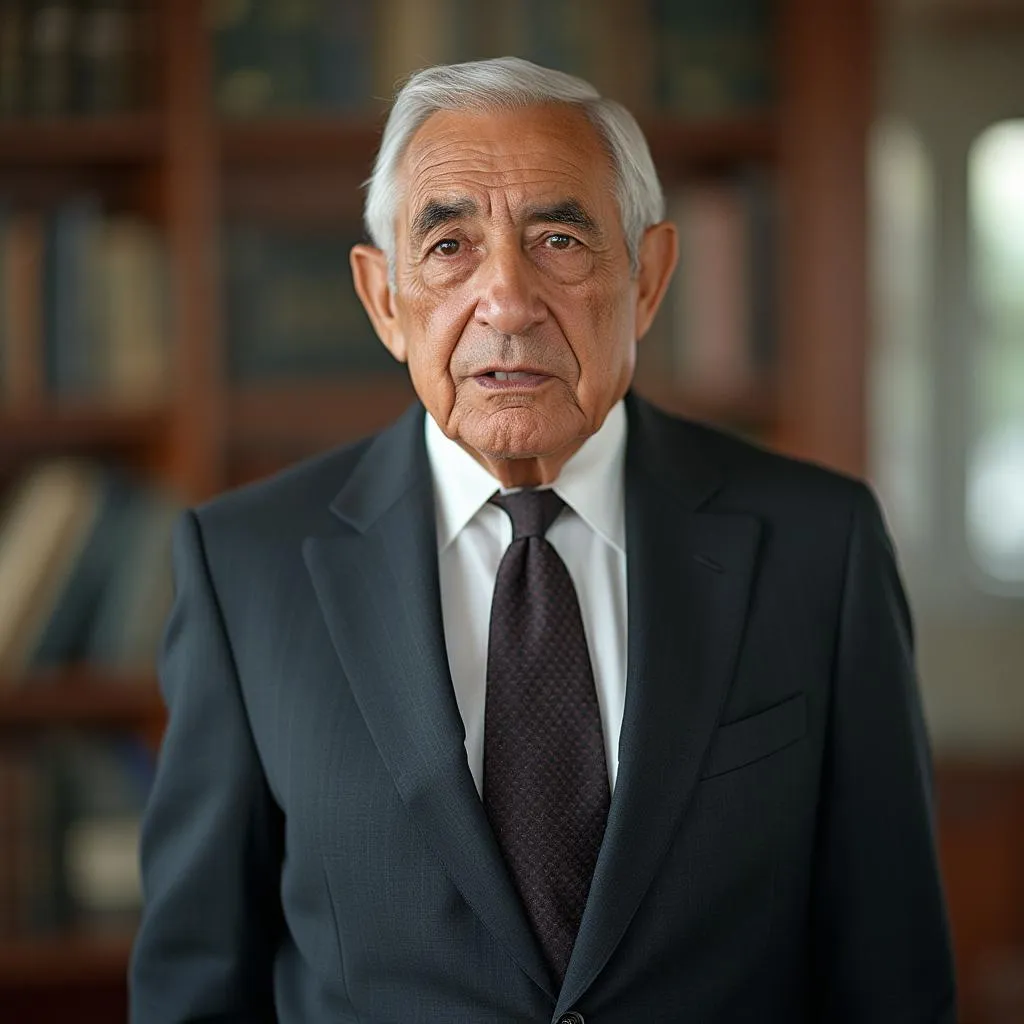 Retrato de Ministro de Hacienda